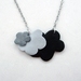 Rain clouds necklace