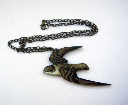 Swallow necklace