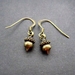 lil' acorn earrings