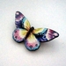sale - watercolour butterfly brooch