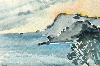 913. Early morning. Bay of Islands.