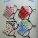 Reversible Fabric Face Mask --- pleated ---