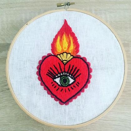 Sacred Heart Embroidery