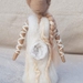 needle felted maiden