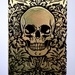 Sweet Dreams Deluxe - large Gold Foil Skull Print