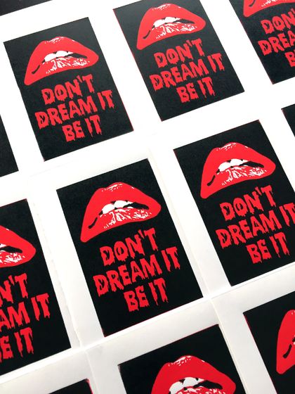 Rocky Horror - Limited edition 2 colour Lino print -  2020