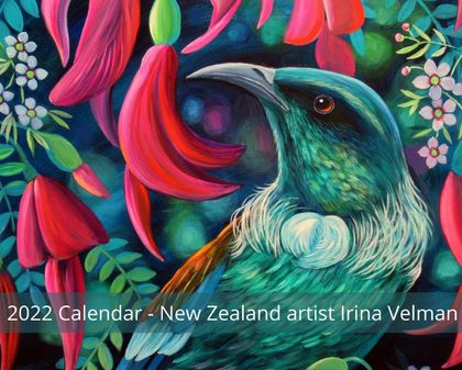 2022  Calendar- NZ artist Irina Velman