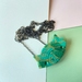 Jade Cat Pendent | Individually handmade | Lightweight Polymer Clay |