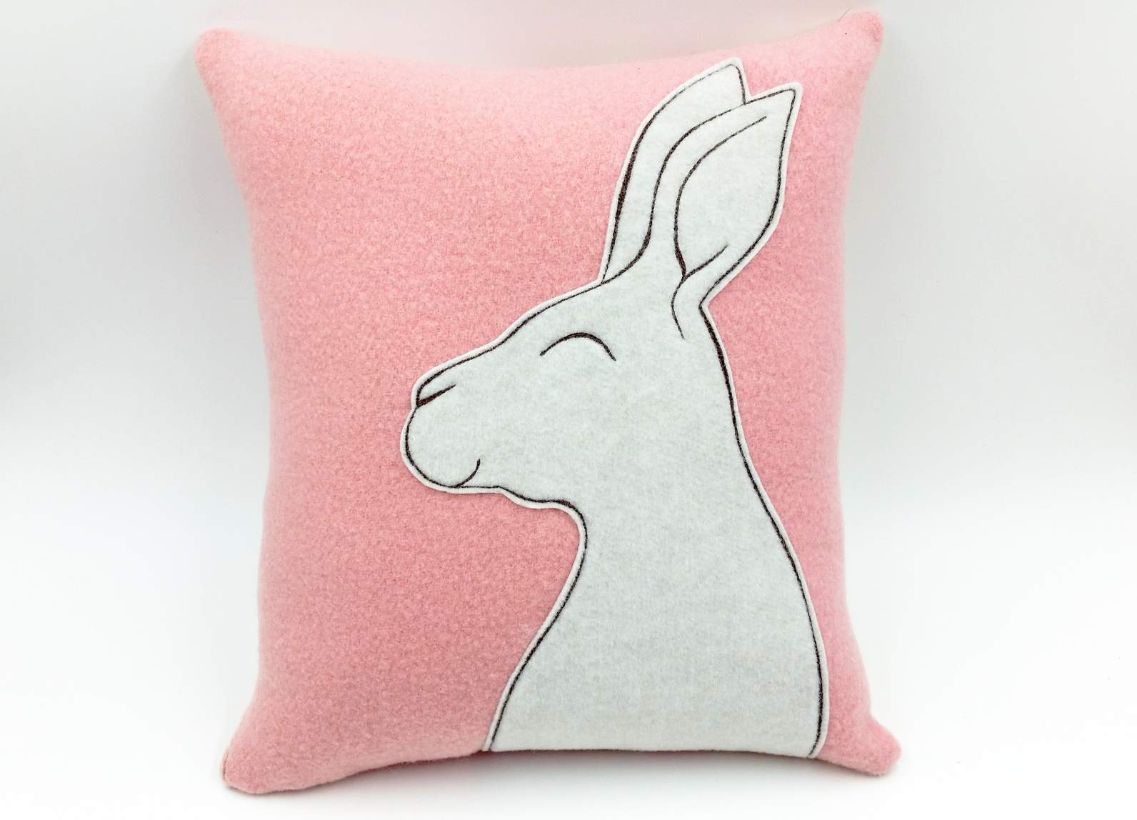 Rabbit Cushion - Wool - NZ Made | Felt