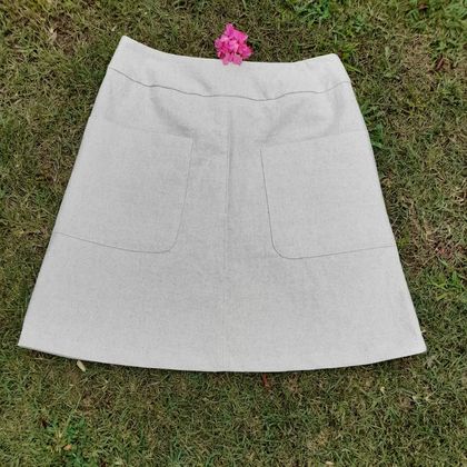 A-Line Skirt With A Band.