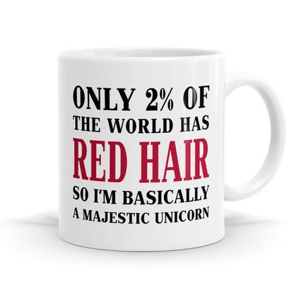 Red Hair 11oz Coffee / Tea Mug