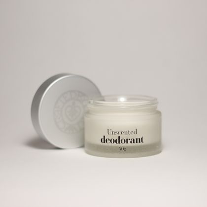 Unscented natural deodorant  50g