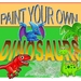 Paint Your Own Dinosaurs 