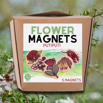 Native Flower Magnet Set