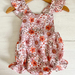 Baby Overalls Garden Flowers Size 3-6mths