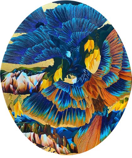 “Autumn Flight ” NZ Original Painting, By Tammie Hodgetts