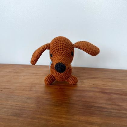 Dachshund Sausage Dog Crochet Toy