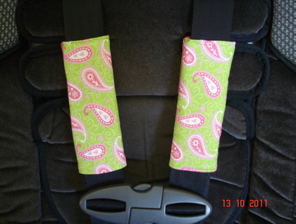 Baby Or Toddler Seat Belt Pads Covers Felt - Baby Capsule Seat Belt Covers