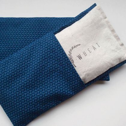 Wheat filled Eye Pillow with Organic Cotton Cover.