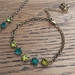 Deco-Style - Green Glass Bracelet