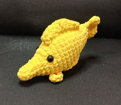 Crochet Yellow Tang