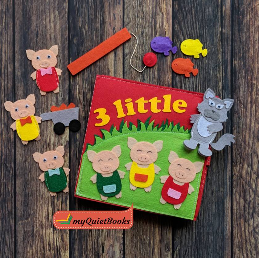 three little pigs toys