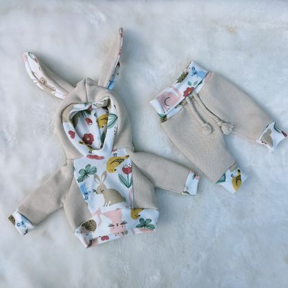 PRE ORDER 38cm Bunny hoodie 