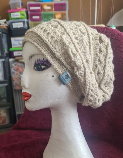 Crochet slouch hat