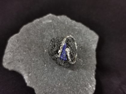 Lapis Lazuli Freeform Ring