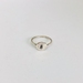 Sterling silver initial ring personalized 