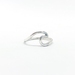 Sterling silver wave ring 