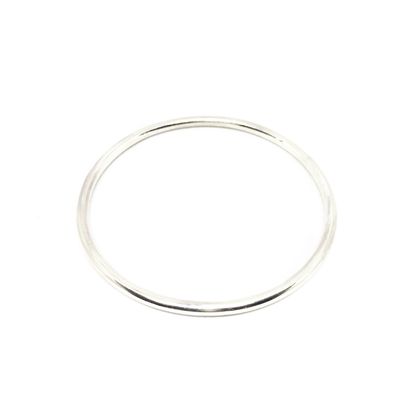 Sterling silver classic bangle