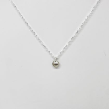 Sterling silver eco dewdrop necklace  