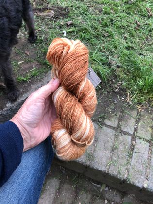 Naturally Dyed Merino Sock yarn