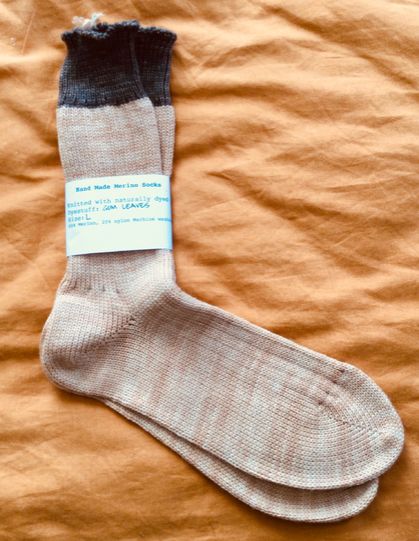 Naturally Dyed Socks