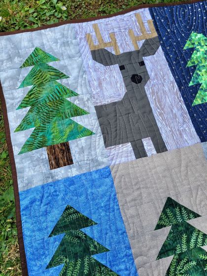 Woodland Whimsical Charm Quilt
