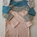 Long sleeved knit top - Plunket neckline 12 month size