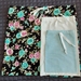 Reusable Fabric Gift Bags. Set of 3 