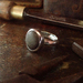 Handmade Sterling Silver Beach Stone Ring