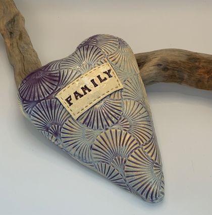 ON SALE - Decorative Heart - Family