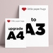 Little Paper Hugs A3 upgrade