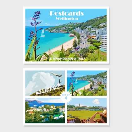 Wellington Postcard Set