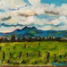 Kaimai Ranges - original oil painting, by Vicky Curtin