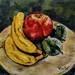 Fruit Platter - Oil Painting by Vicky Curtin.
