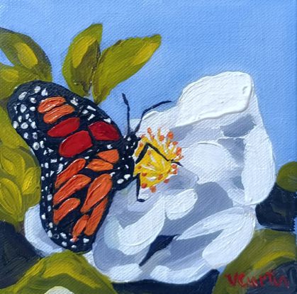 Monarch Butterfly- original oil painting