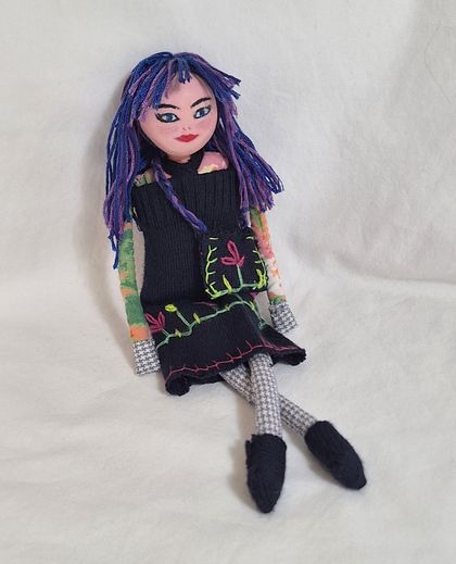 Violet - Handmade Doll 