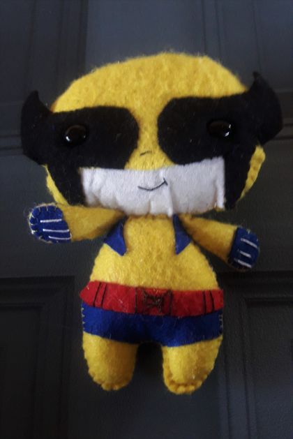 Wolverine felt Toy