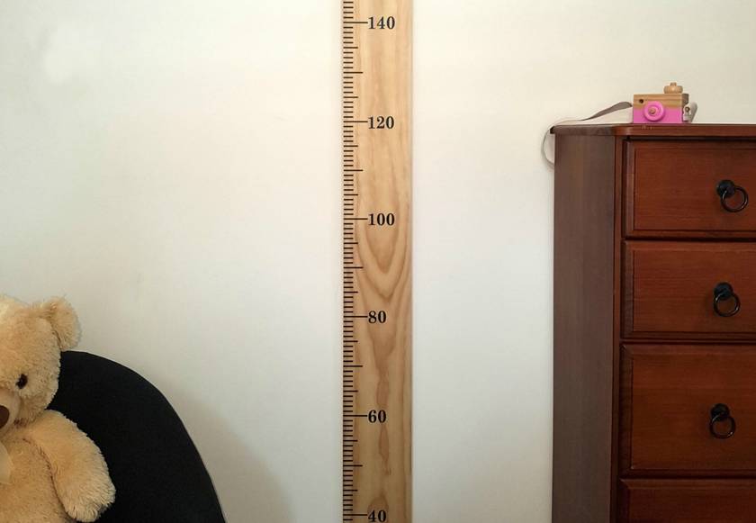 Wooden Height Chart Nz
