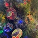 NZ Bird Christmas Decorations x4
