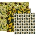 Set of 3 Reusable Food Wraps - Avocado Set